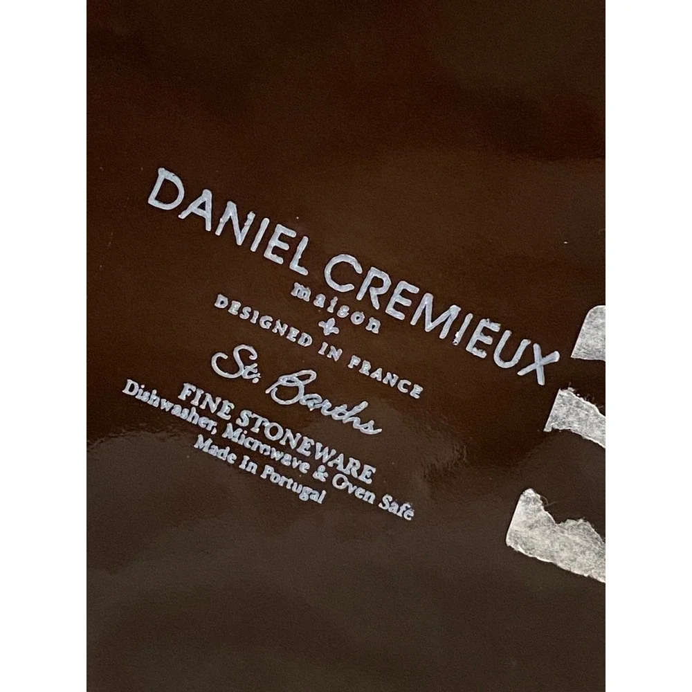 Daniel Cremieux Maison‎ St Barths Brown Stoneware Pitcher Made in Portugal